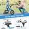 Blue Dual Brakes Kids Bicycle with Carbon Steel Frame and Training Wheels Perfect for All Terrains